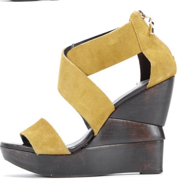 DvF Opal Crisscross Wedge Sandals - Picture 2 of 8
